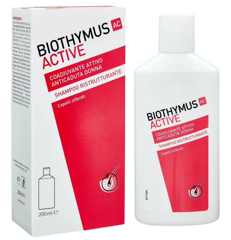 Biothymus Active shampoo ristrutturante donna 200ml
