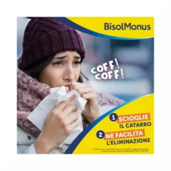 Bisolmonus Per la Tosse Grassa 600Mg 10 Compresse Effervescenti