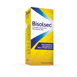 Bisolsec Sciroppo Per Tosse Secca Azione Rapida 190ml Adulti e Bambini 6+