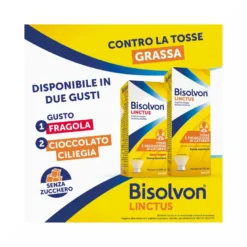 Bisolvon Linctus Sciroppo Per Tosse Grassa +2 Anni Gusto Fragola 200 ml
