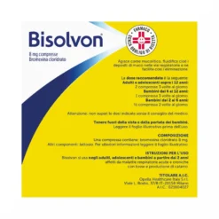 Bisolvon Per Tosse Grassa 20 Compresse