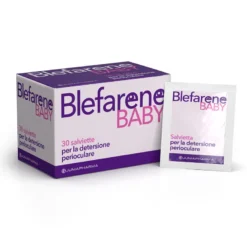 Blefarene baby Salviette Monouso per palpebre e ciglia per bambini 30 pezzi