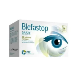 Blefastop Garza in Cotone per l'igiene oculare e perioculare 28 pezzi