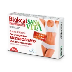Blokcal per il metabolismo dei grassi e zuccheri 20 compresse