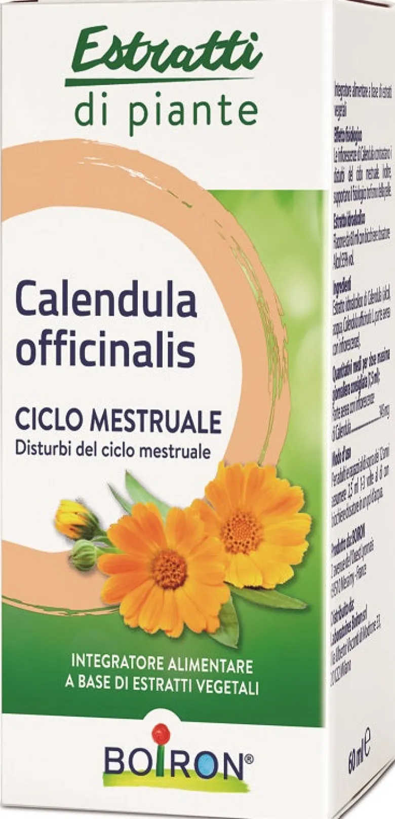Boiron Calendula Officinalis Utile Per I Disturbi Del Ciclo Mestruale 60ml