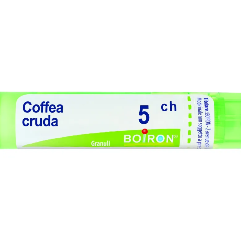 Boiron Coffea Cruda 05Ch Tubo 80 Granuli 4g