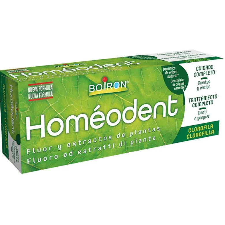 Boiron Homeodent Trattamento Completo dentifricio alla clorofilla 75ml