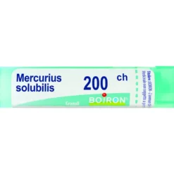 Boiron Mercurius Solubilis Granuli 200Ch Tubo 4g