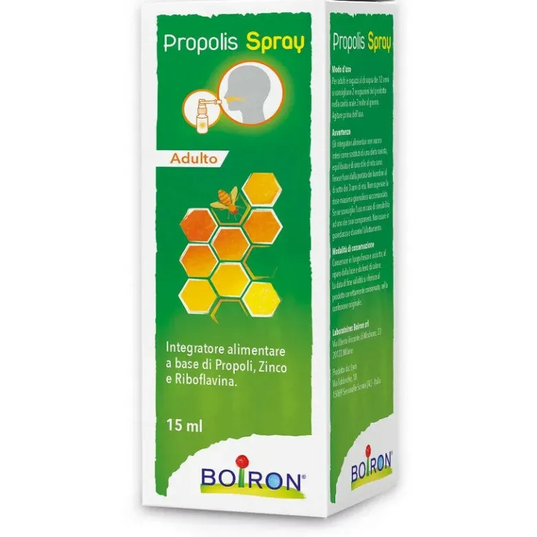 Boiron Propolis Spray Gola Adulti 15ml