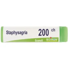 Boiron Staphysagria 200CH Medicinale Omeopatico granuli tubo dose1g