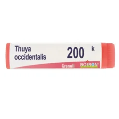 Boiron Thuya Occidentalis 200K medicinale omeopatico tubo dose1g