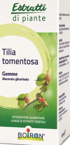 Boiron Tilia Tomentosa medicinale omeopatico Macerato Glicerico 60ml