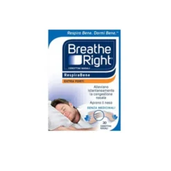Breathe Right Cerottini Nasali Extra Forti 30 Pezzi Sollievo