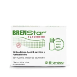 Brenstar stanchezza e affaticamento 7 flaconcini monodose con tappo dosatore