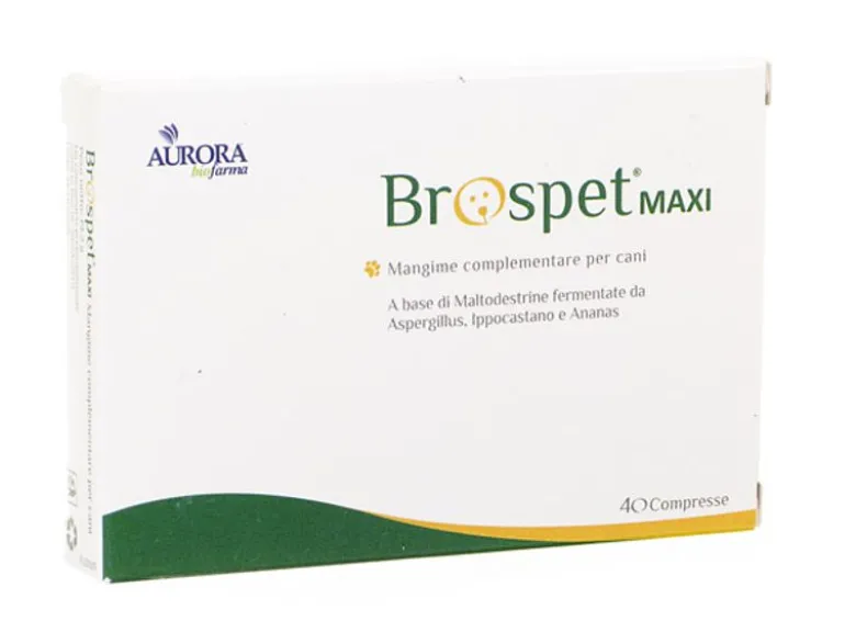 Brospet Maxi Integratore per Cani Drenante 40 compresse
