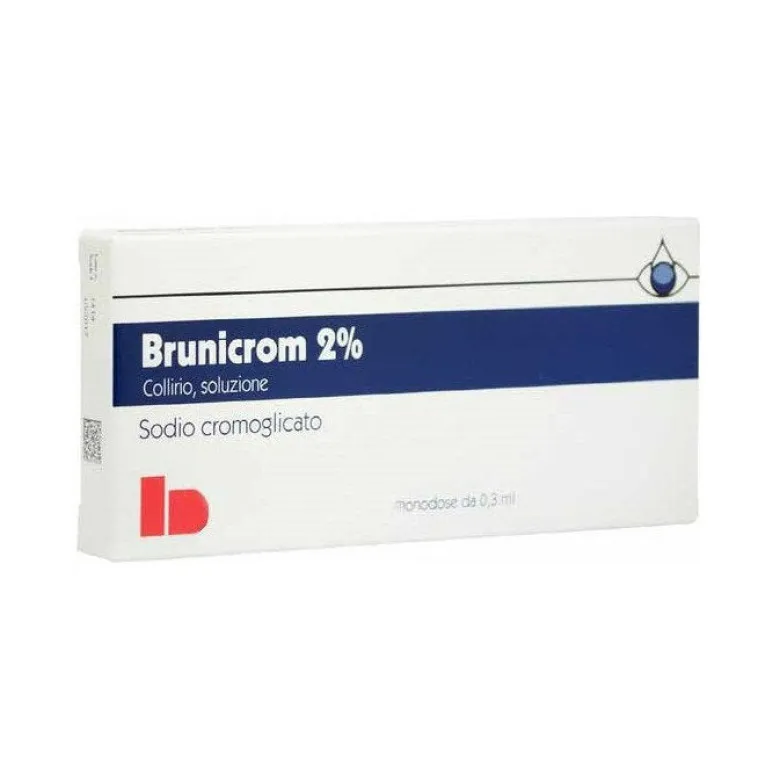 Brunicrom 2% Collirio 20 contenitori monodose