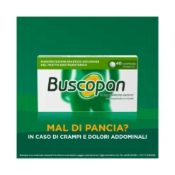 Buscopan Per Mal di Pancia Crampi Dolori Addominali 40 Compresse
