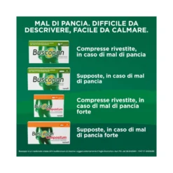 Buscopan Per Mal di Pancia Crampi Dolori Addominali 40 Compresse
