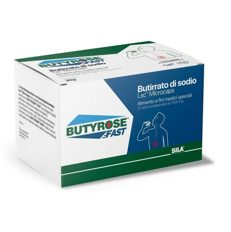 Butyrose Fast 20 Stick - Integratore Digestivo Efficace
