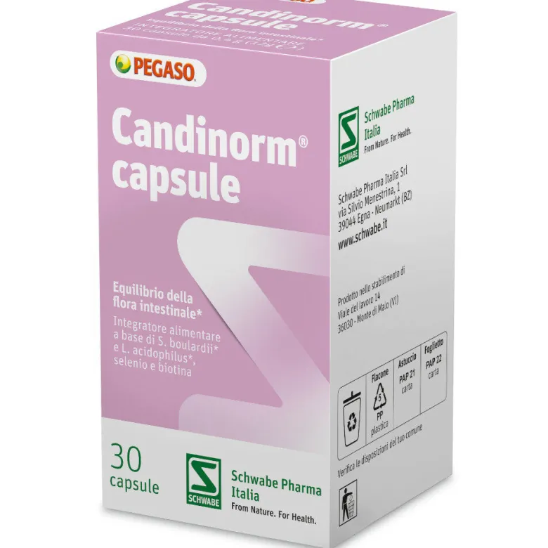 Candinorm 30 Capsule - Supporto Naturale per l'Equilibrio Intestinale
