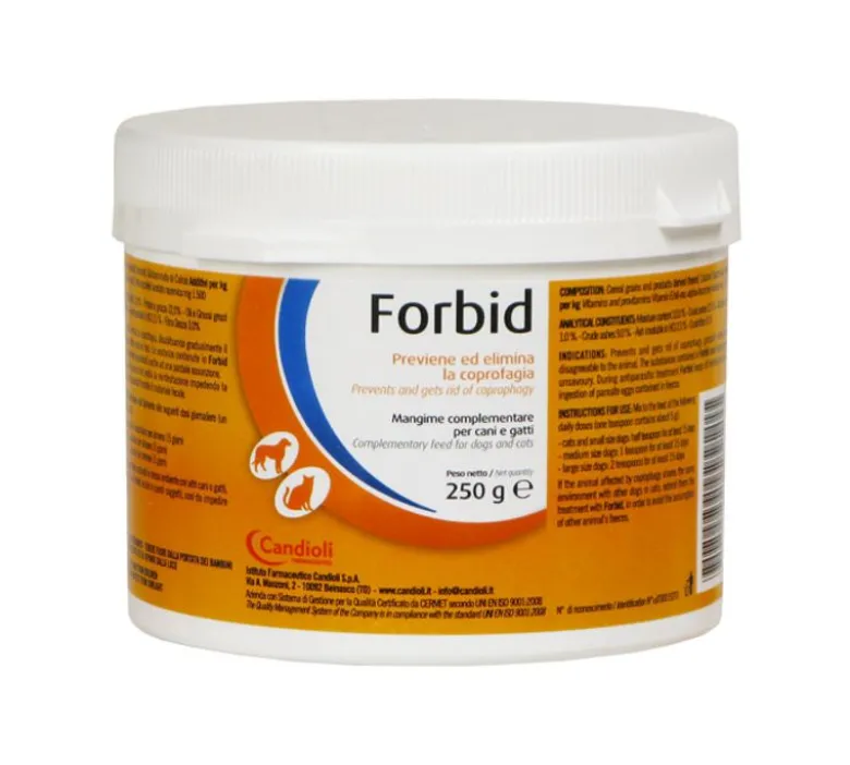 Candioli Forbid Mangime complementare per cani e gatti 250 g