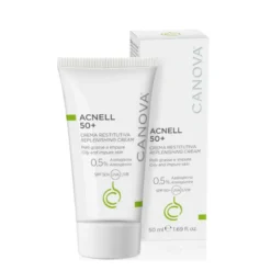 Canova Acnell 50+ Crema Gel 50ml - Protezione Solare Viso