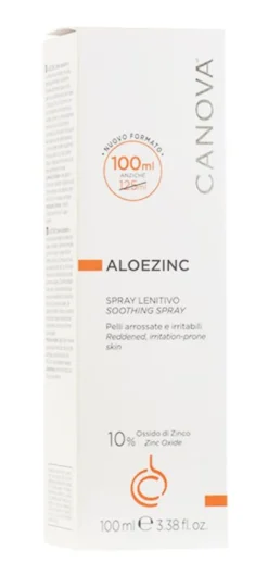 Canova Aloezinc Spray lenitivo per pelli delicate e sensibili 100ml