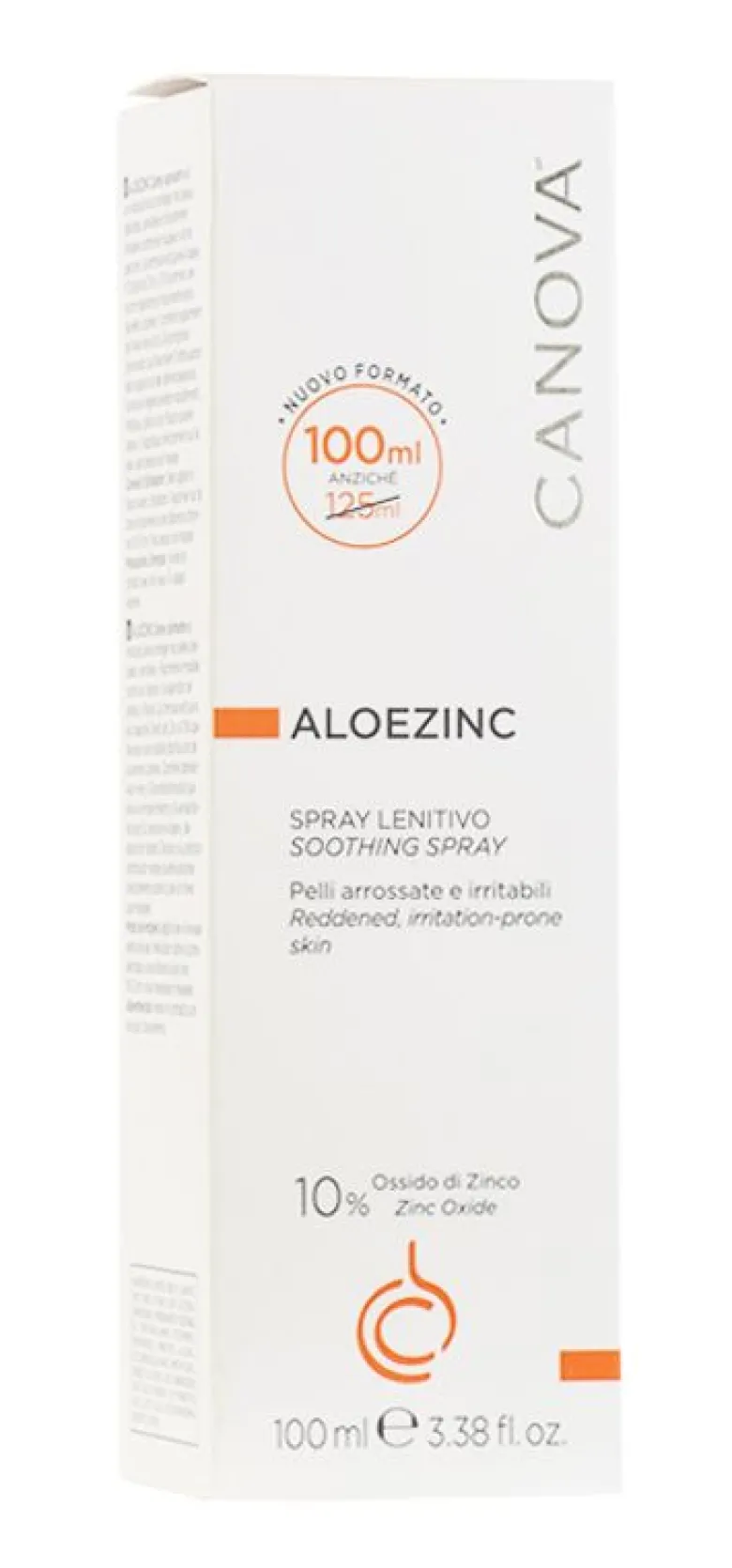 Canova Aloezinc Spray lenitivo per pelli delicate e sensibili 100ml