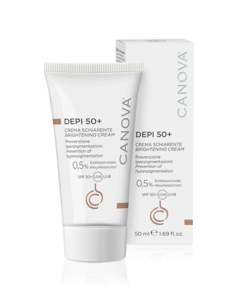 Canova Depi 50+ Crema viso depigmentate con protezione 50ml