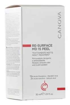 Canova Re-Surface MD15 Peel trattamento notte levigante e antiossidante 30ml