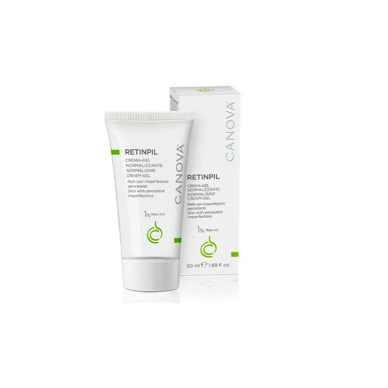 Canova Retinpil Crema Gel Viso Normalizzante per pelle con imperfezioni 50ml