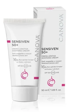 Canova Sensiven Crema lenitiva SPF 50+ Protezione alta 50ml
