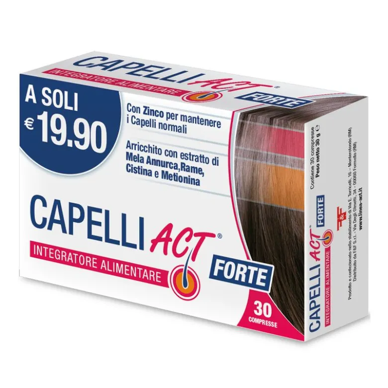 Capelli Act forte 30 compresse