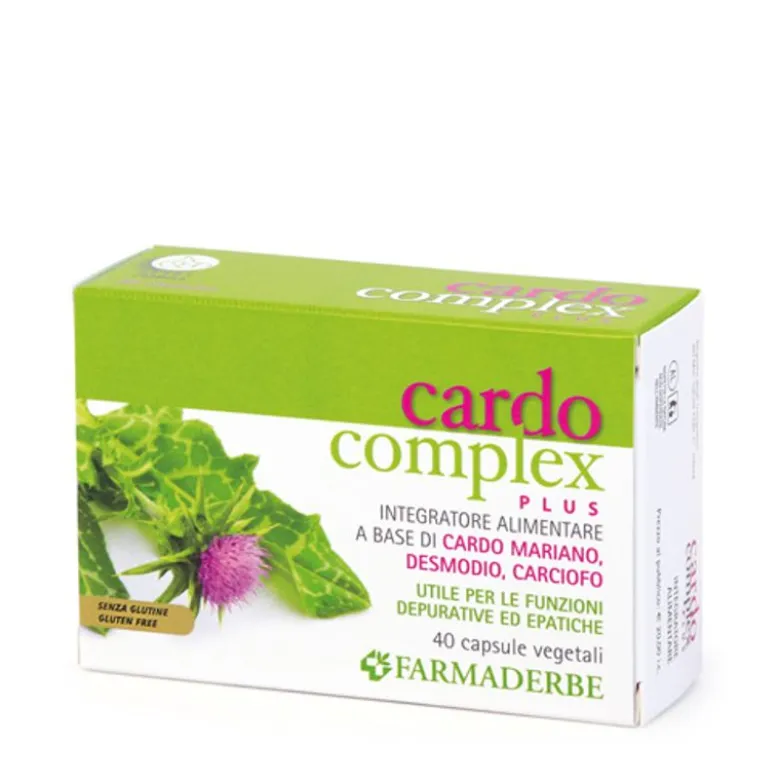 Cardo Complex Plus utile per le funzioni depurative ed epatiche 40 capsule