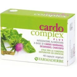 Cardo Complex Plus utile per le funzioni depurative ed epatiche 40 capsule