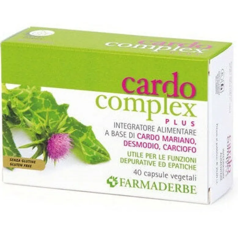 Cardo Complex Plus utile per le funzioni depurative ed epatiche 40 capsule