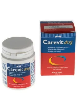 Carevit dog 100 compresse mangime complementare per cani