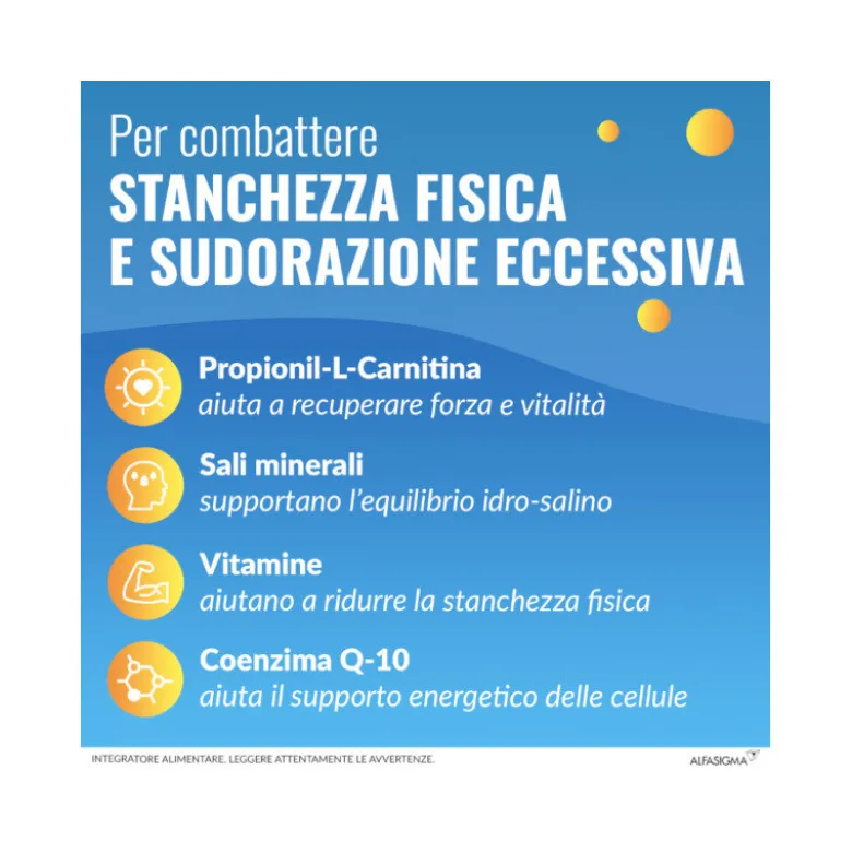 Carnidyn Fast per stanchezza fisica 20 bustine