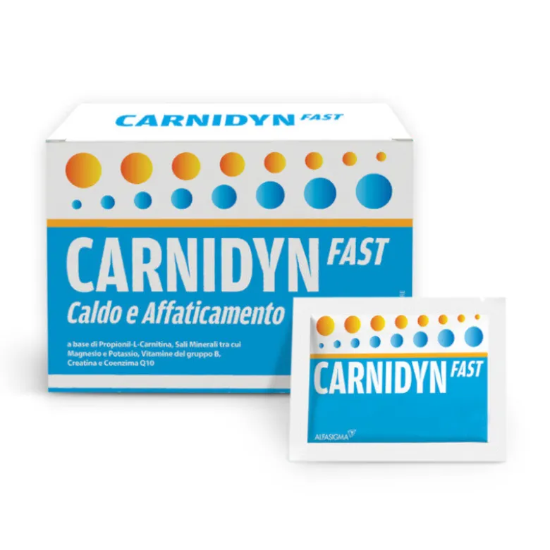 Carnidyn Fast per stanchezza fisica 20 bustine