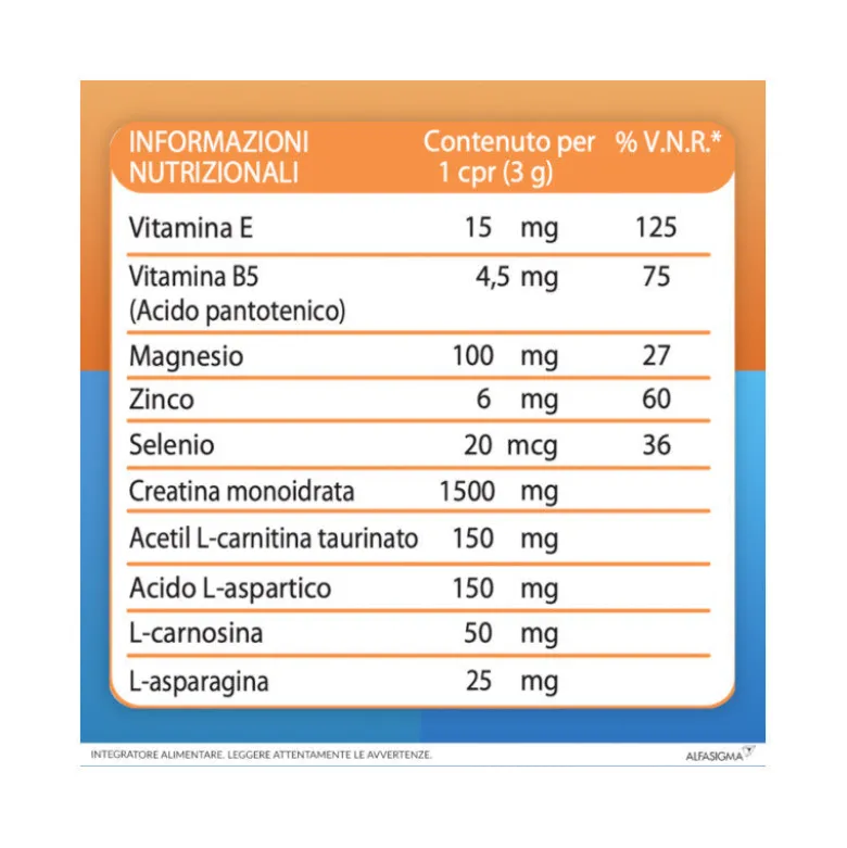 Carnidyn Plus stanchezza fisica e mentale 18 compresse masticabili