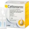 Cationorm Gocce 30 Flaconi Monodose 0,4ml Lubrificazione Oculare