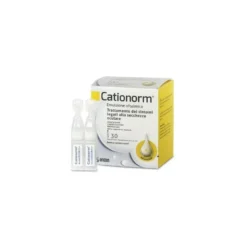 Cationorm Gocce 30 Flaconi Monodose 0,4ml Lubrificazione Oculare