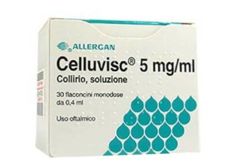 Celluvisc umettante lubrificante uso oftalmico 30 fiale da 0,4ml