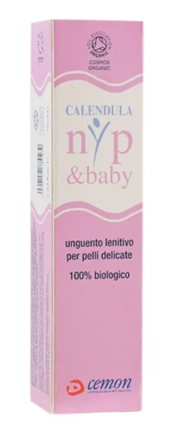 Cemon Calendula NYP&Baby uguento lenitivo per pelli delicate 100% biologico 75ml