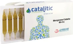 Cemon catalitic oligoelementi soluzione Manganese-Cobalto Mn-Co 20 fiale da 2ml