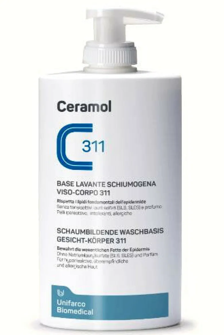 Ceramol Base Lavante Schiumogena Viso Corpo 400ml