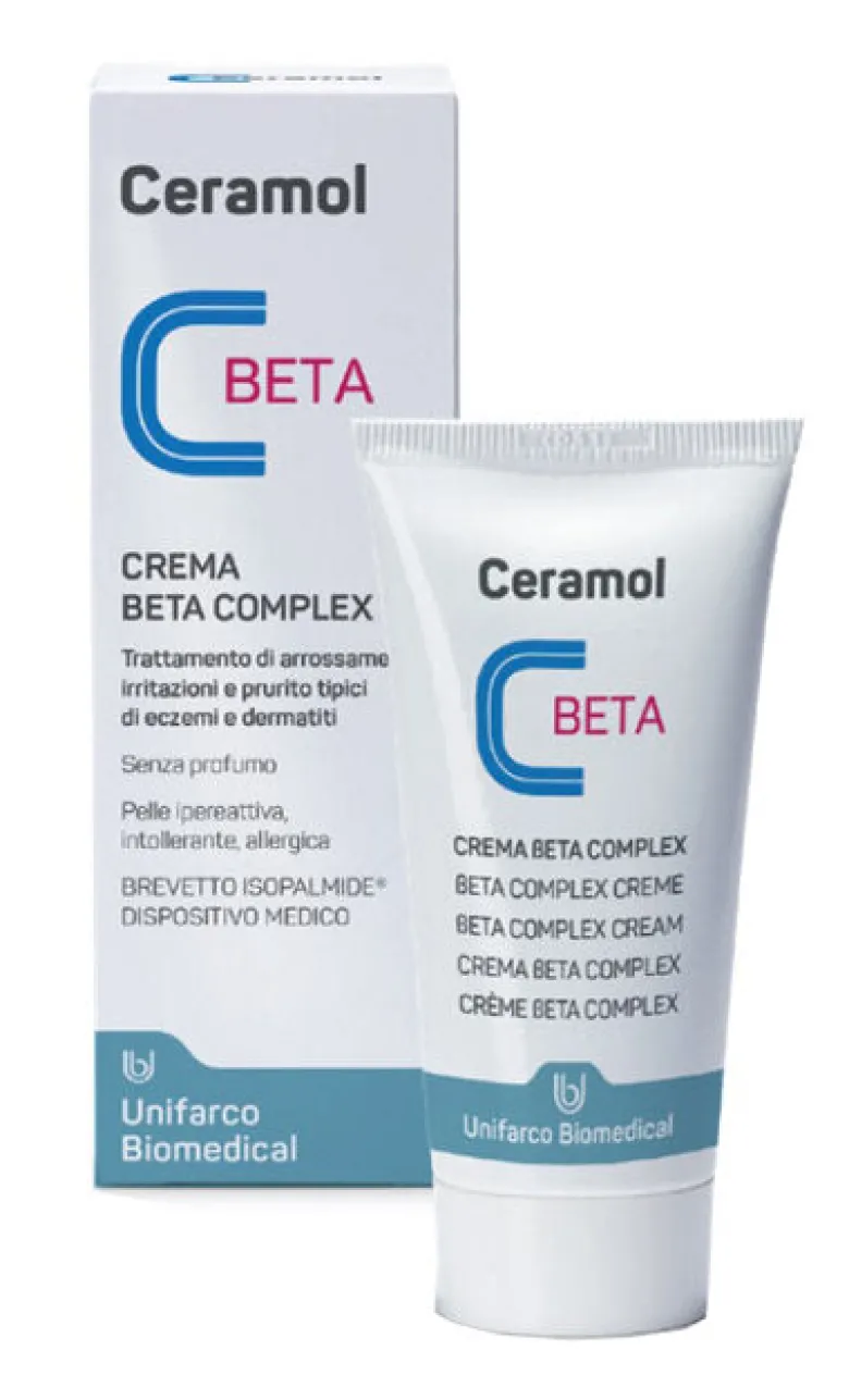 Ceramol Crema Beta Complex 50ml - Idratazione Intensa Viso