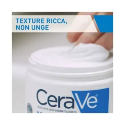 CeraVe Crema Corpo Idratante Pelle Molto Secca 454 g