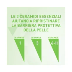CeraVe Detergente Idratante Viso Pelle da Normale a Secca, con acido ialuronico e ceramidi 236ml