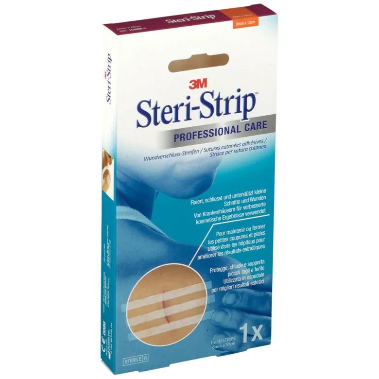 Cerotti Steristrip 6 mm X 100 mm 10 Pezzi